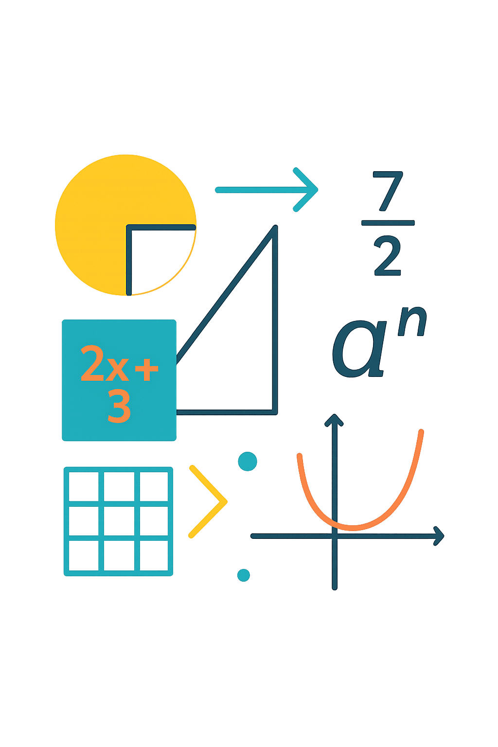 Fractionary illustration